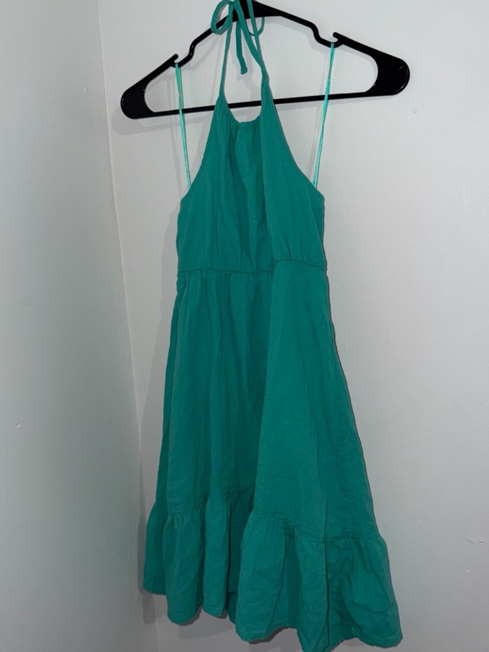 Old Navy Teal Halter Summer Dress for Girls